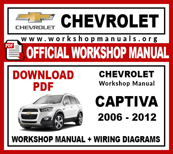 Holden Captiva Workshop Repair And Service Manual